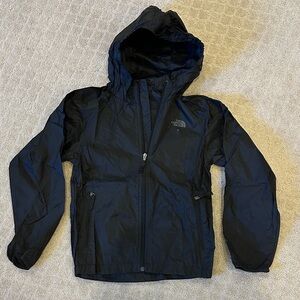 The North Face Kids Black Raincoat/Windbreaker Boy’s M